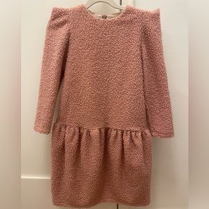Mummymoon boucle pink long dress